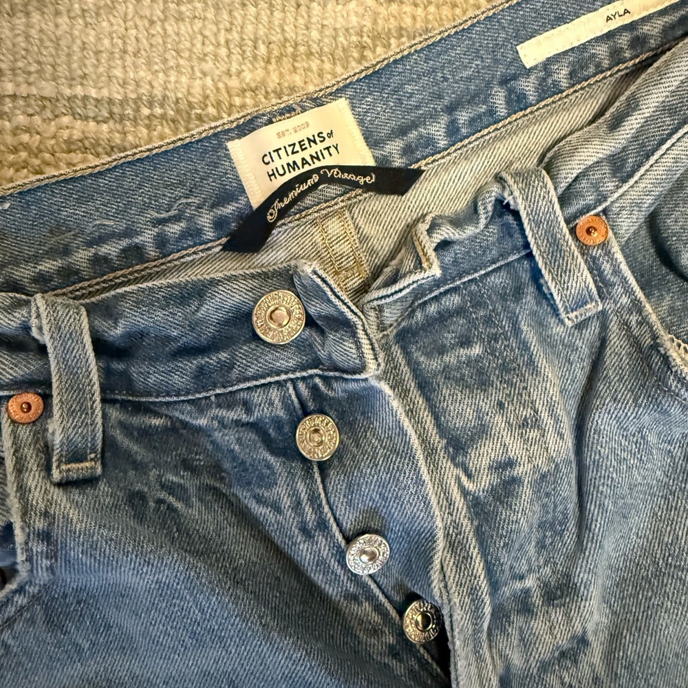 Citizens of Humanity Light Blue Denim Jeans - Ayla style
